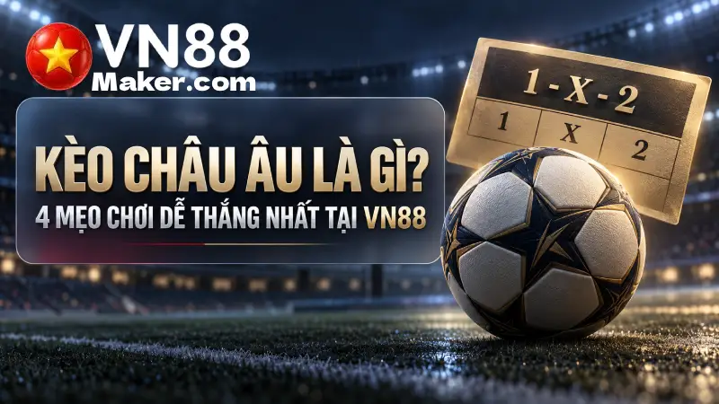 Kèo Châu Âu Là Gì? 4 Mẹo Chơi Dễ Thắng Nhất Tại VN88