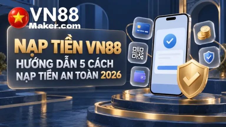 Nạp Tiền VN88 - Hướng Dẫn 5 Cách Nạp Tiền An Toàn 2026