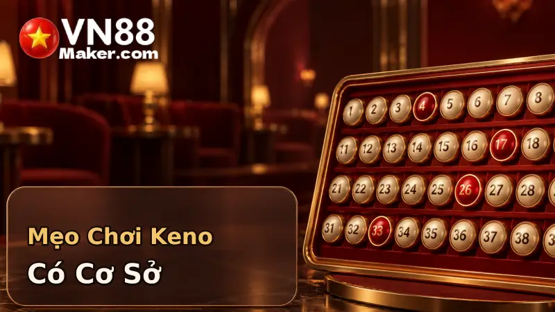 VN88 Keno - Cách Chơi Và Mẹo Cho Người Mới Chọn số Chơi Keno cố định và giữ mức cược, không theo số vừa về