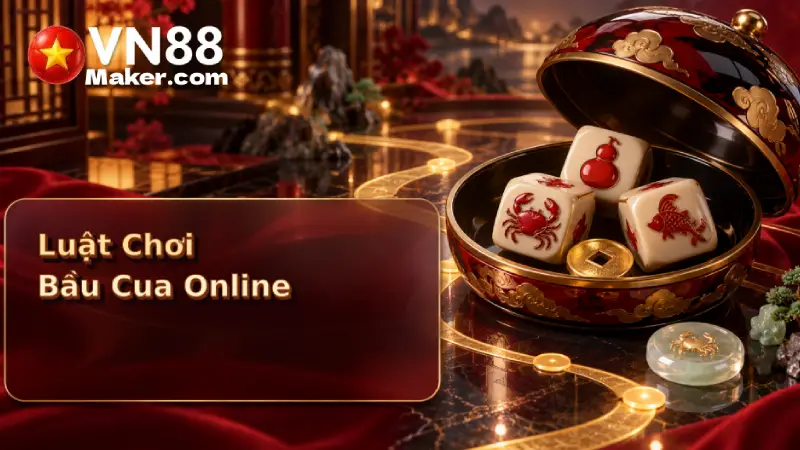 Bầu Cua Online VN88 - Cách Chơi, Luật Chơi Và Tỷ Lệ Ăn Thua Luật chơi bầu cua online lắc 3 xúc xắc, đặt cửa và trả 1 ăn 1
